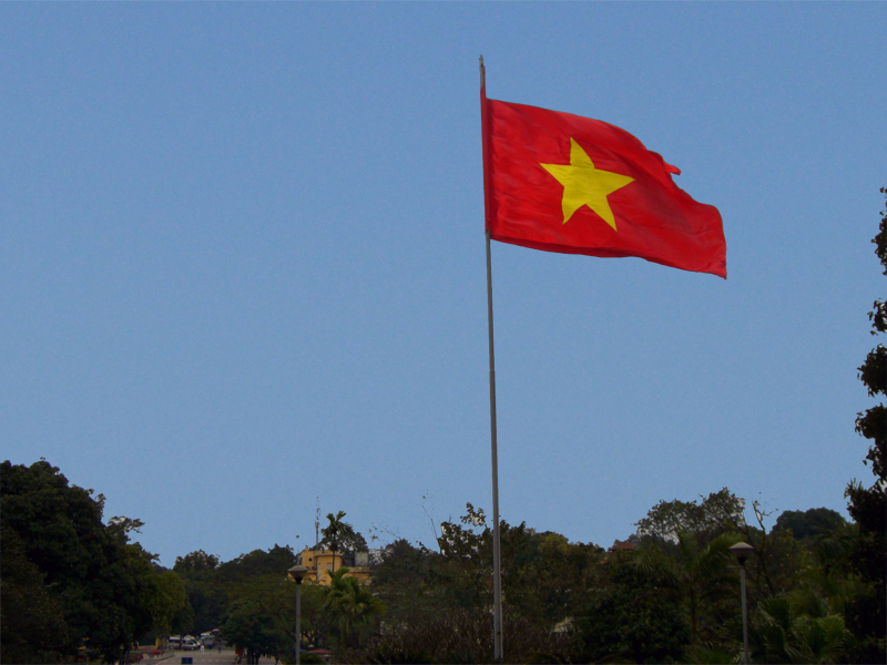 Vietnamesische Flagge