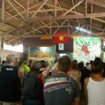 Filmvorführung in Cu Chi