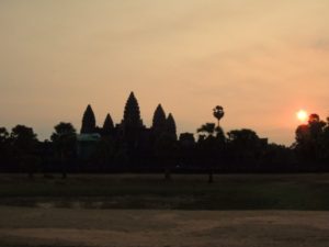 Sonnenaufgang über Angkor Wat
