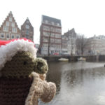 Weihnachtsyoda in Amsterdam