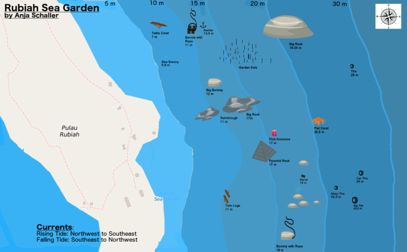 Map_Rubiah Sea Garden